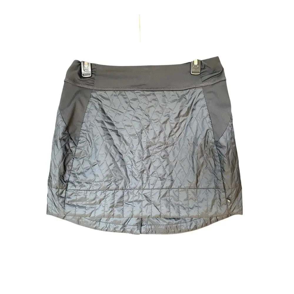 Mountain Hardware Trekkin Insulated Mini Skirt Size Medium in Black